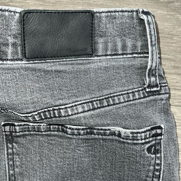 MADEWELL The Perfect Vintage Crop Jeans Size 28 Gray Wash Mom Jeans 90s Retro - Picture 8 of 11